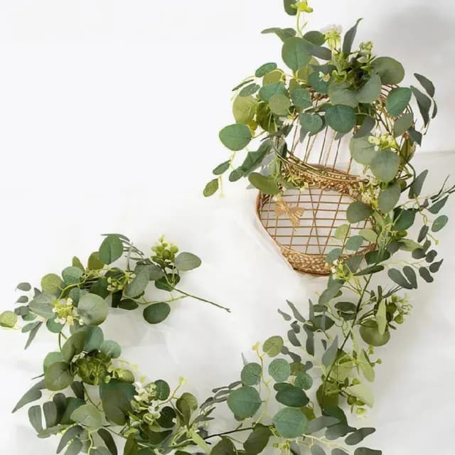 Лиана искусственная эвкалипт, 2шт