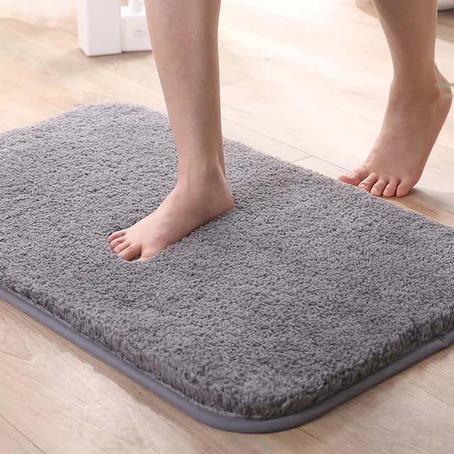 Коврик для ванной 60x90см, розовый